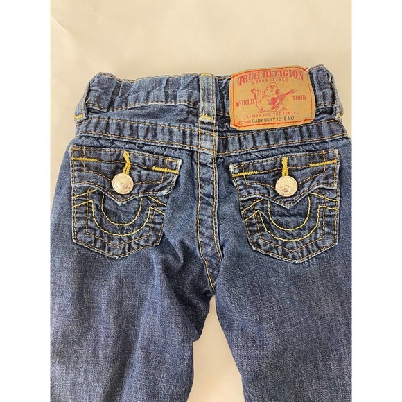True Religion Baby Billy Bootcut Jeans Western Country - Size12-18 Months - Picture 11 of 11